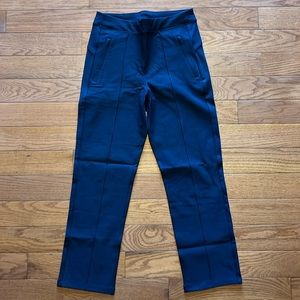 Athleta Headland Hybrid Pant, Navy, Size 6, worn once